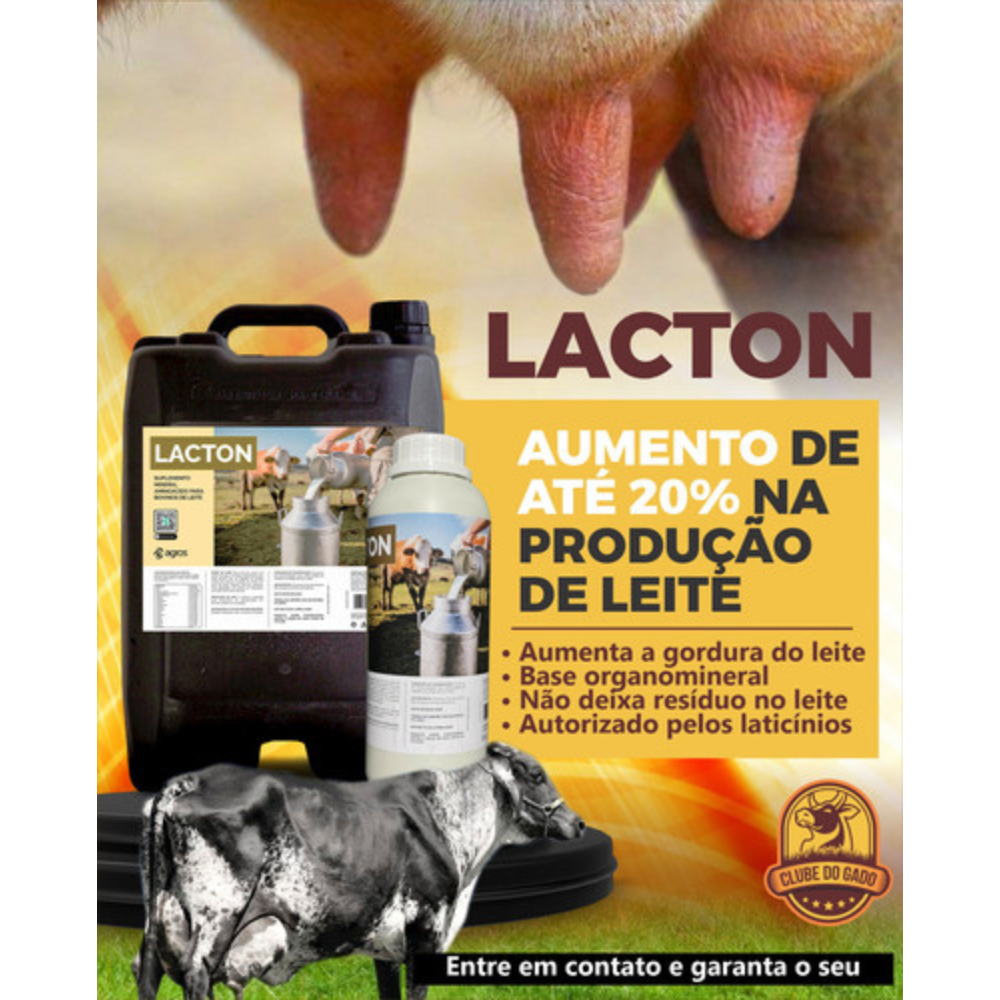 Suplemento Alimentar para Vacas em Lactação Lacton Combo 2L