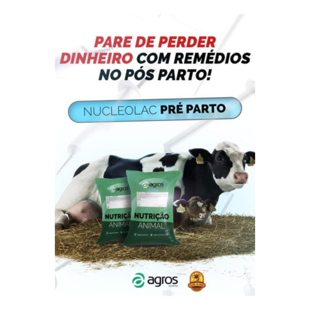 Nucleolac PRE PARTO para vacas no final da gestação