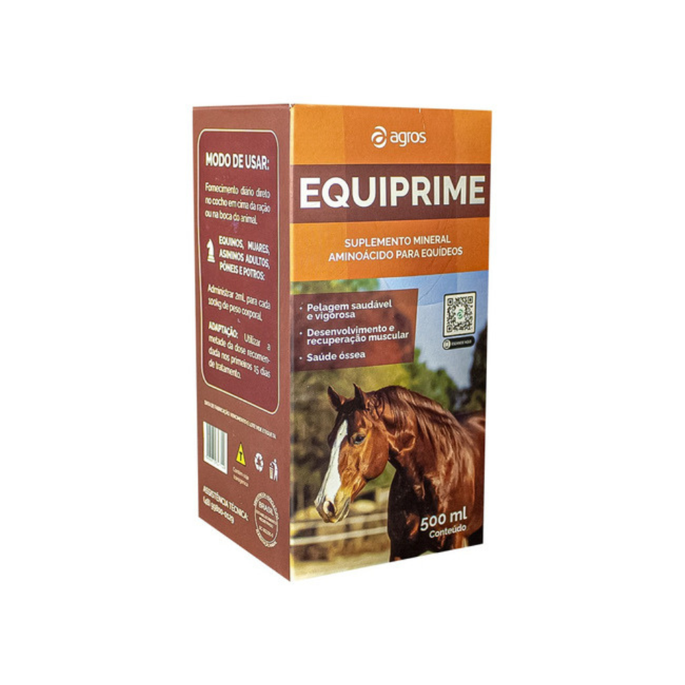 Suplemento Aminoácido para Equinos Equiprime Agros
