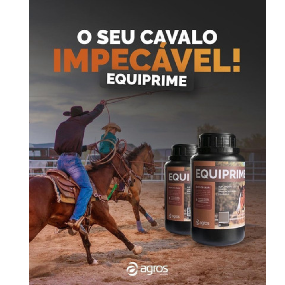 Suplemento Aminoácido para Equinos Equiprime Agros