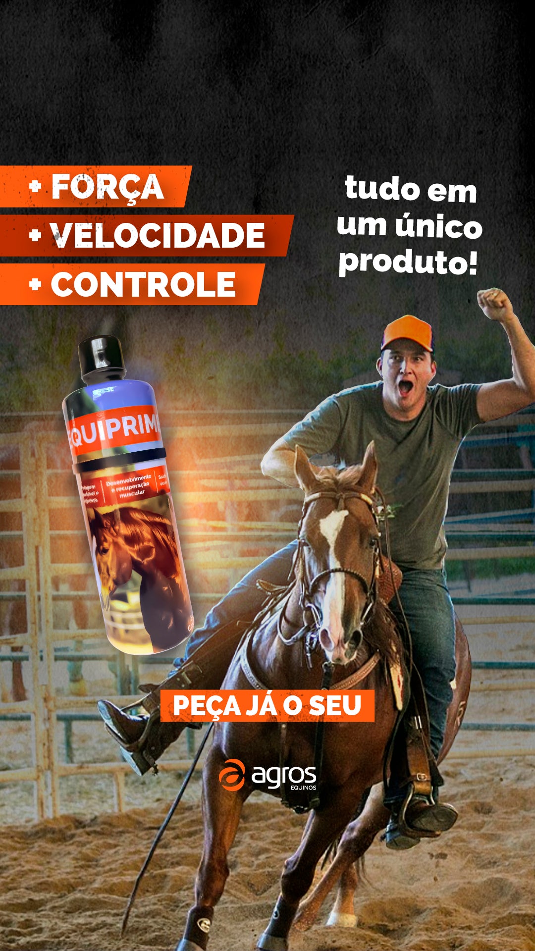 Suplemento Aminoácido para Equinos Equiprime Agros