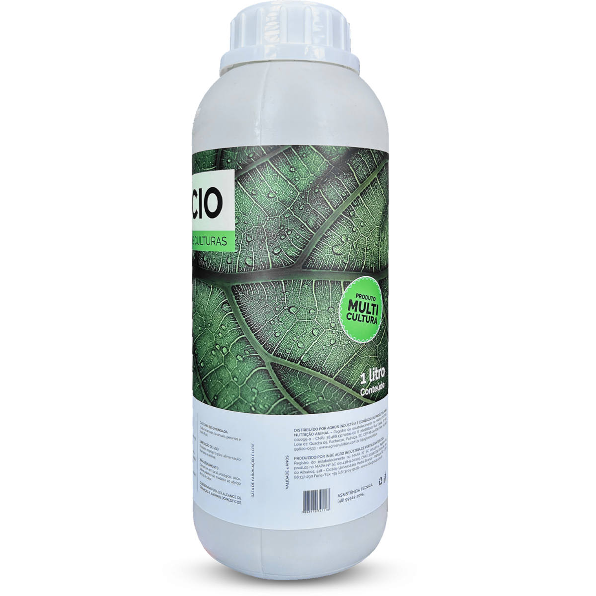 Fert Cálcio - Fertilizante Organomineral Bioestimulante para Fixação de Frutos e Resistência Vegetal 1L