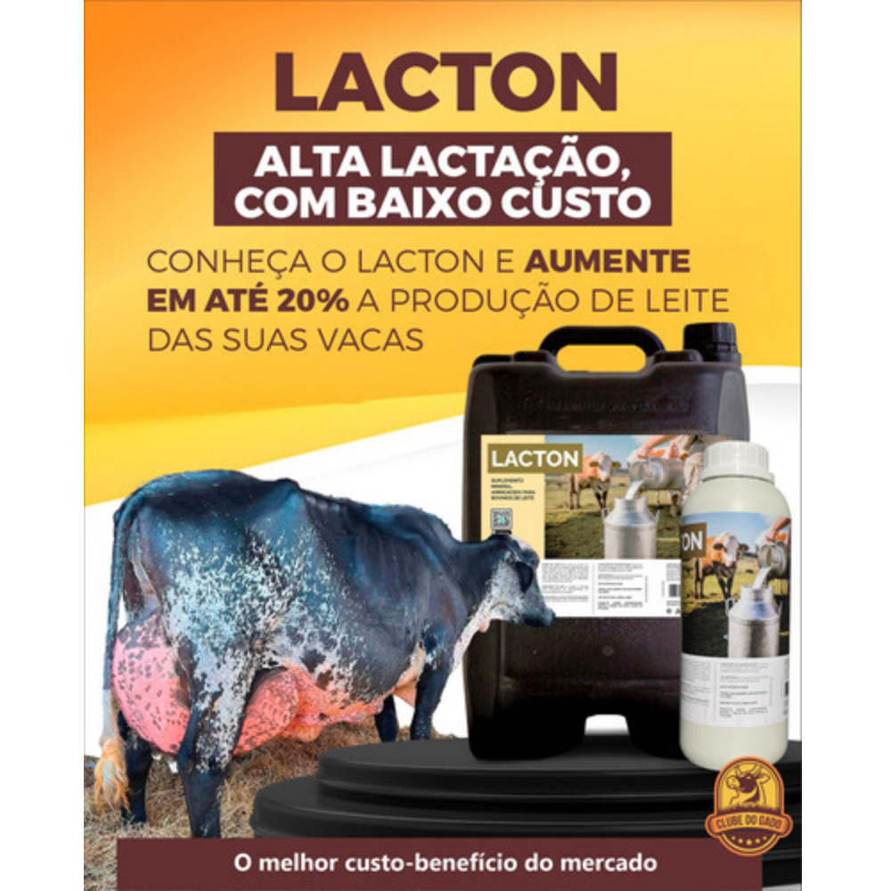 Suplemento Alimentar para Vacas em Lactação Lacton Combo 12L