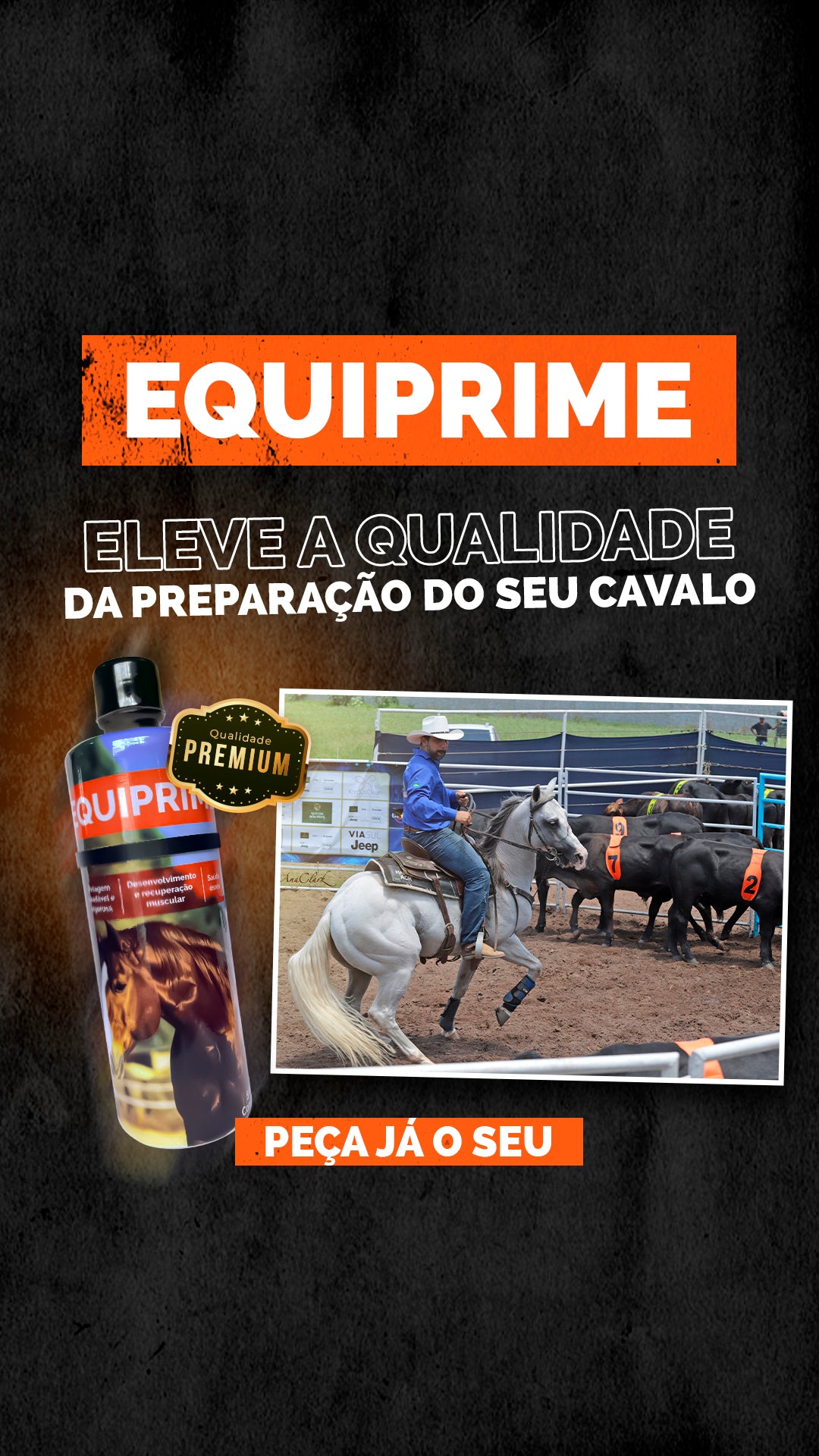 Suplemento Aminoácido para Equinos Equiprime Agros