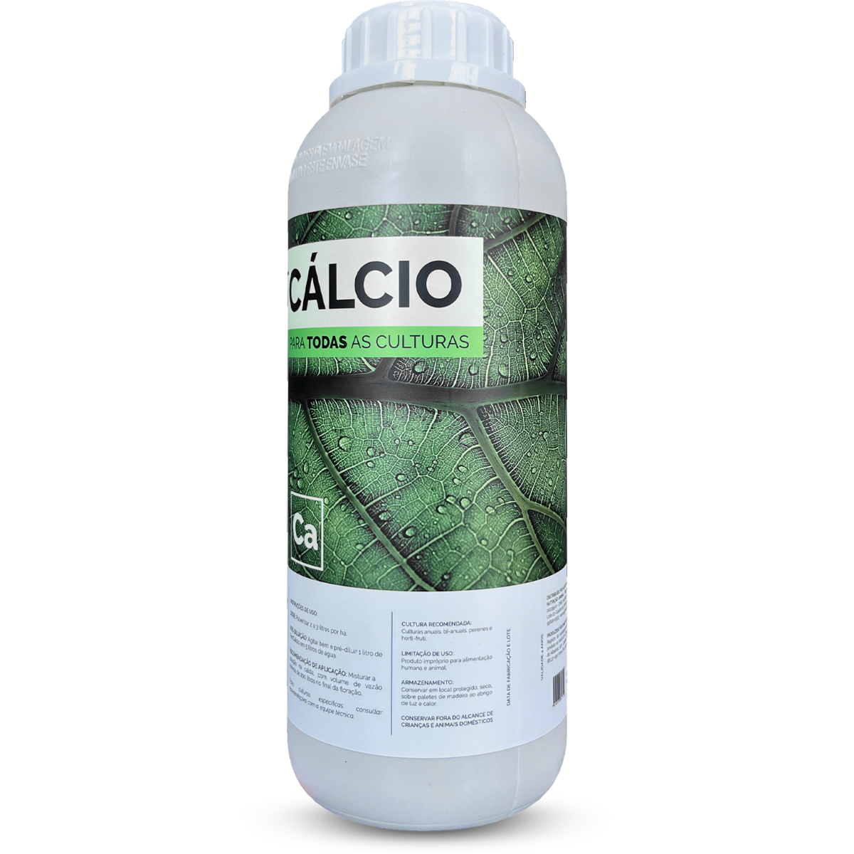 Fert Cálcio - Fertilizante Organomineral Bioestimulante para Fixação de Frutos e Resistência Vegetal 1L